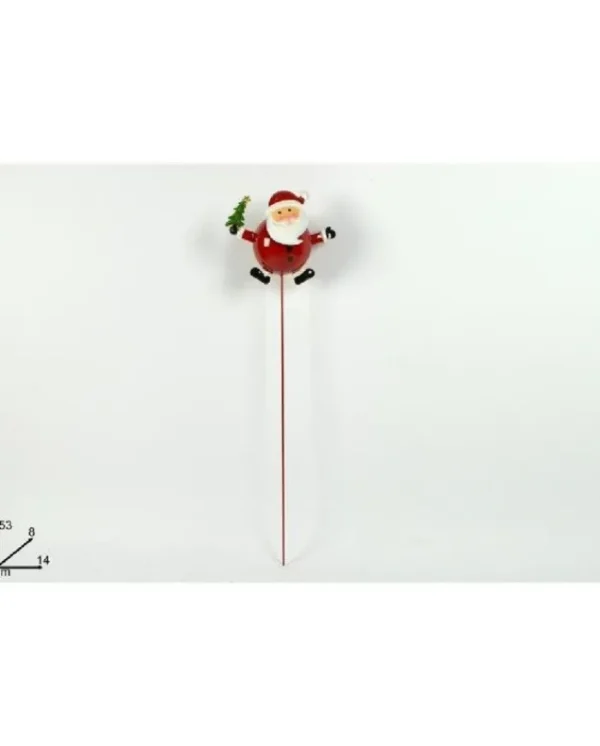 DUE ESSE CHRISTMAS Addobbi Per Albero>Addobbo Spillone Babbo Natale 53X8X14 Cm