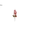 DUE ESSE CHRISTMAS Fiori>Addobbo Spillone Foglie Innevate E Bacche Rosse 19Cm