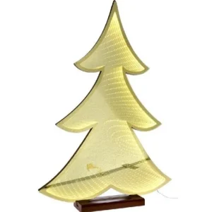 * Addobbi Casa E Ambiente>Albero 3D Di Natale Con Luce Bianca Caldo 60 Cm