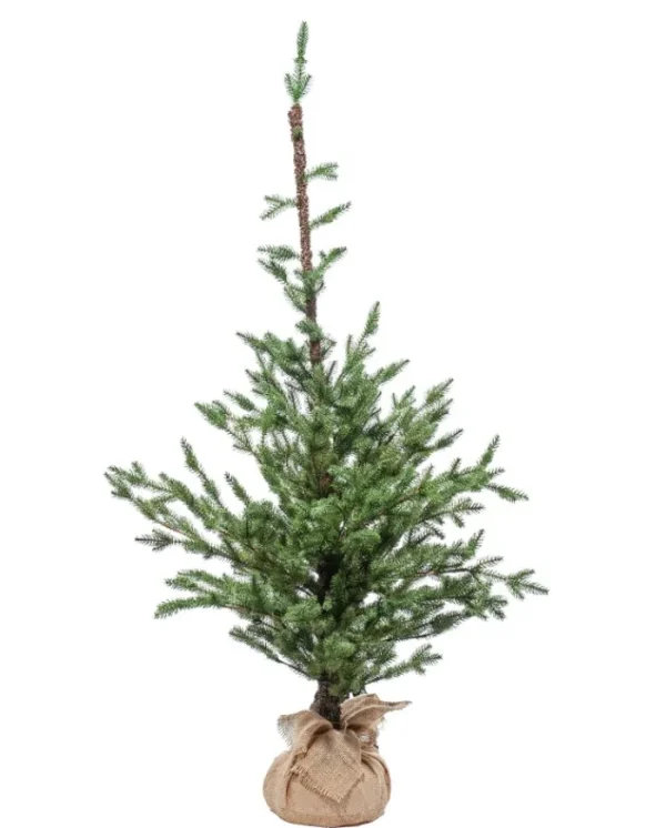 ARPIMEX Alberi E Accessori>Albero Di Natale 150 Cm 194 Tips Con Base In Juta |