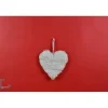 * Palline E Appendini>Appendino Cuore Ovatta Glitt.9,5Cm Lxy13