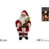 DUE ESSE CHRISTMAS Addobbi Casa E Ambiente>Babbo Natale Che Scrive Con Luci E Movimenti 80 Cm