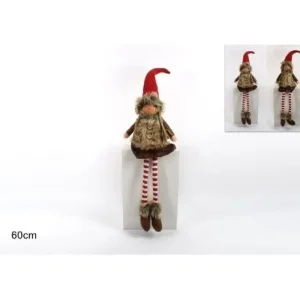 DUE ESSE CHRISTMAS Addobbi Casa E Ambiente>Bimbo O Bimba Di Natale Seduta 60Cm