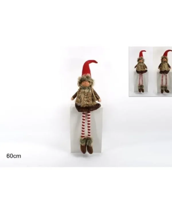 DUE ESSE CHRISTMAS Addobbi Casa E Ambiente>Bimbo O Bimba Di Natale Seduta 60Cm