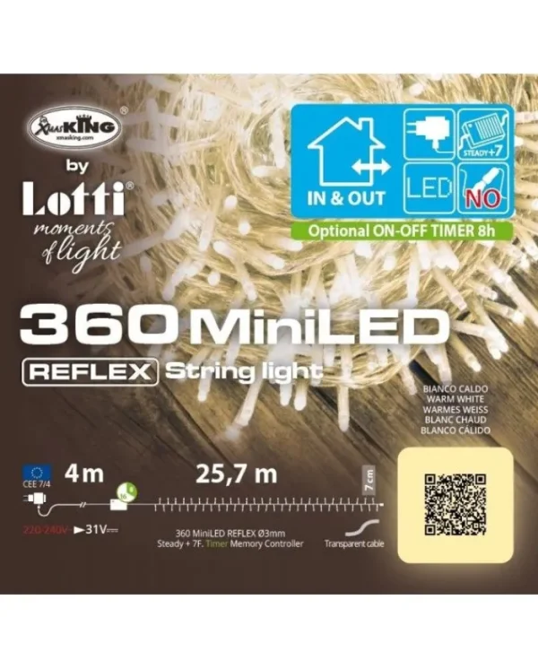 LOTTI Luci>Catena Xtlg 360 Miniled 4+25,7M