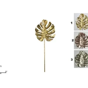 * Addobbi Casa E Ambiente>Foglia Di Palma Laminata 70 Cm