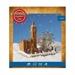 KAEMING Villaggi - Giostrine E Accessori>Led Xmas London Scene Indmulti31X23X34Cm