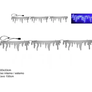 * Luci>Pannello Luminoso Effetto Ghiaccio 300X33 Cm Uso Esterno/Interno