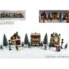 DUE ESSE CHRISTMAS Villaggi - Giostrine E Accessori>Scenario Con Luce E Personaggi Set 3 Case Natalizie