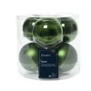 KAEMING Palline E Appendini>Sfere Palline Vetro Lucido,Opaco Mix D.8Cm Verde Pino